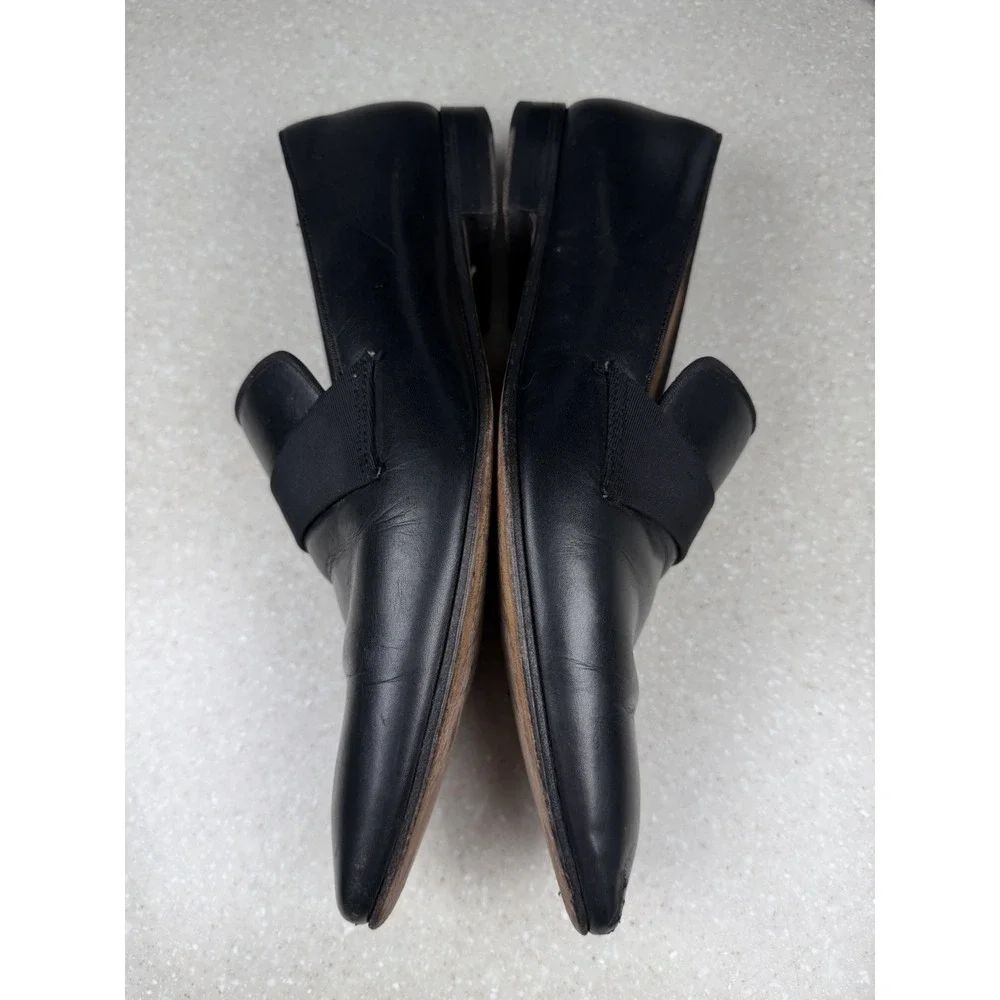 Paul Stuart Men's HERON Black Formal Leather Loafers Men's Size 9.5 M